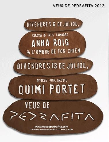 Cartell Veus de Pedrafita 2012