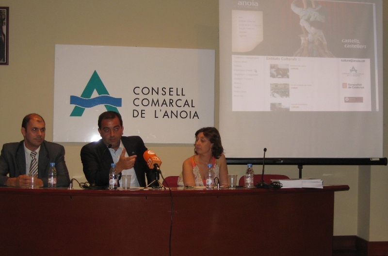 Presentació del web i del pla d'equipaments culturals a l'Anoia