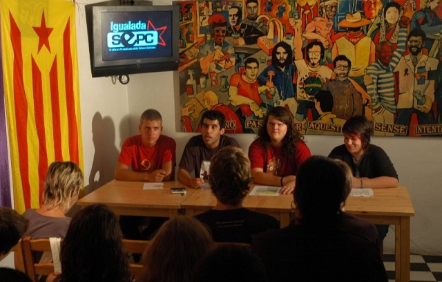 Un moment de l'acte de presentació