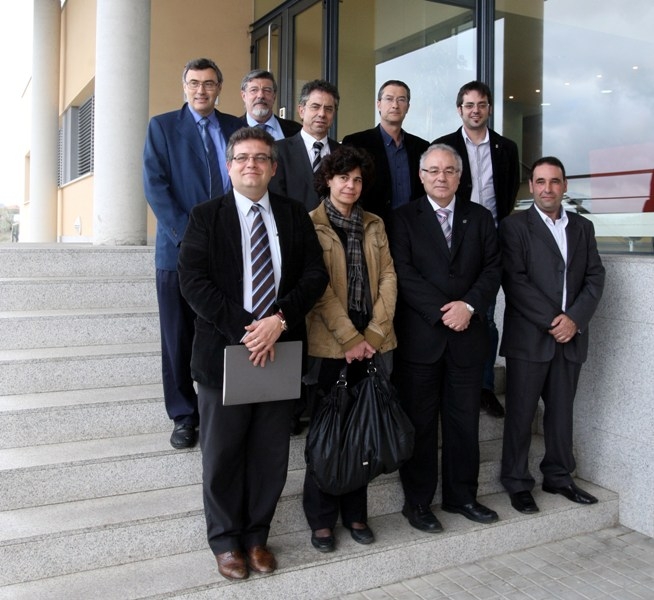 Els signants del pacte - Foto: Òscar Giralt /Diputació de Barcelona