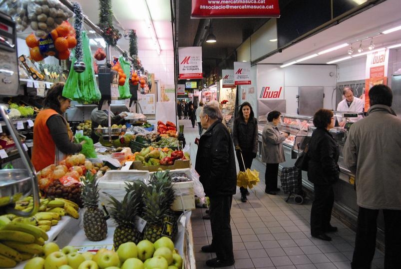 Parades del mercat de la Masuca