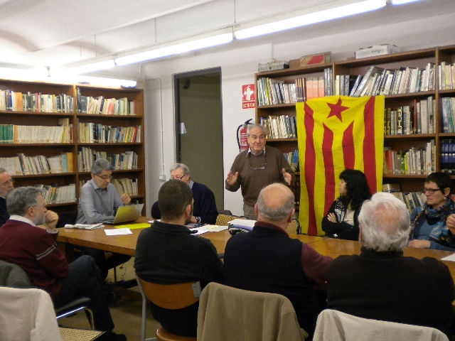 Reunió a Igualada de les assemblees territorials anoienques de l'ANC