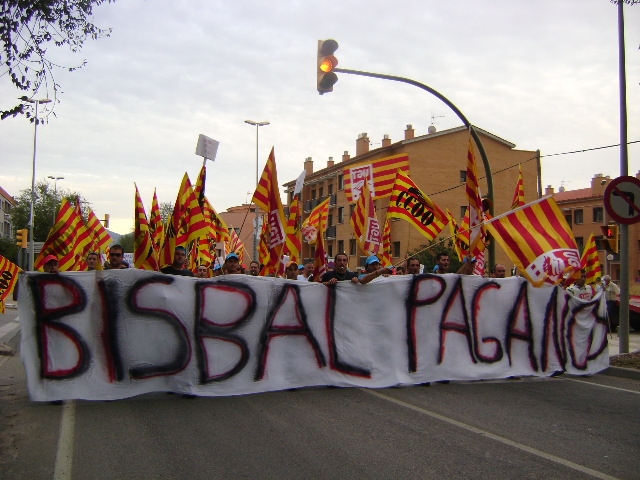 La manifestació ha sortit de Vilanova del Camí