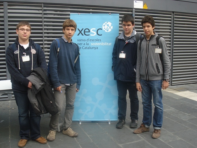 Els 4 alumnes de l'Escola Pia, a Barcelona