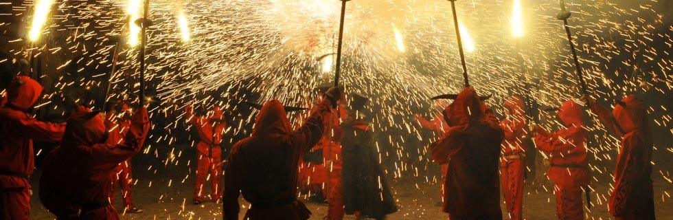 Els diables, una de les atraccions de la Festa Major llacunenca