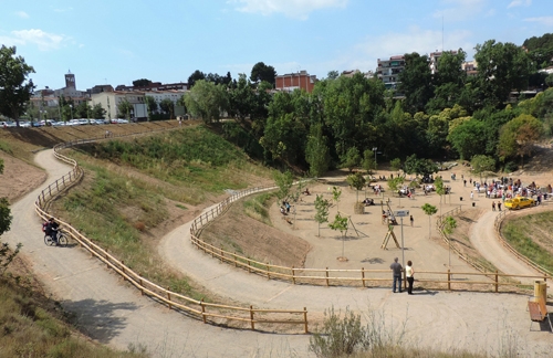 La Font del Roure, un dels punts de pas del trail