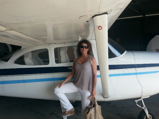 Meritxell Botet va realitzar el curs per perdre la por a volar