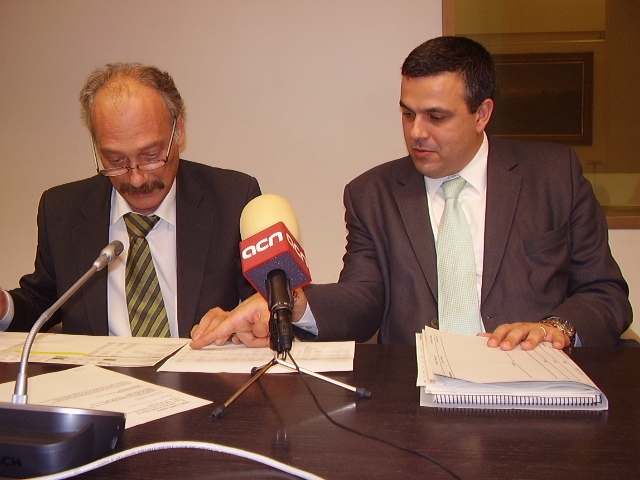 Aymamí i Calbó anunciant l'acostament de posicions