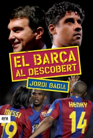 Portada del llibre "El Barça al descobert"