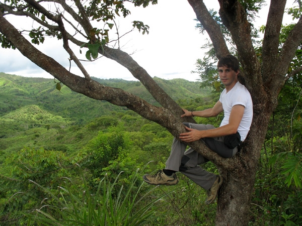 L'Oriol Marsal, estudiant de Biodiversitat Tropical