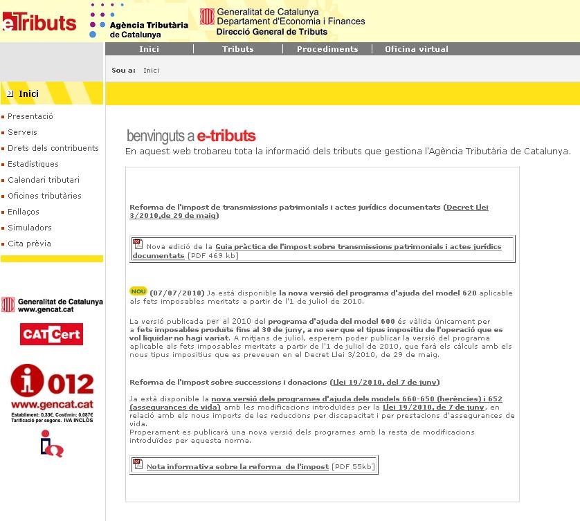 L'IDCAT permet fer diversos tràmits amb l'administració