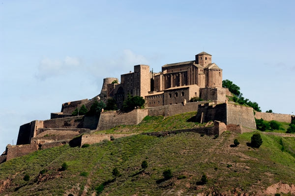 El castell de Cardona, una de les visites programades