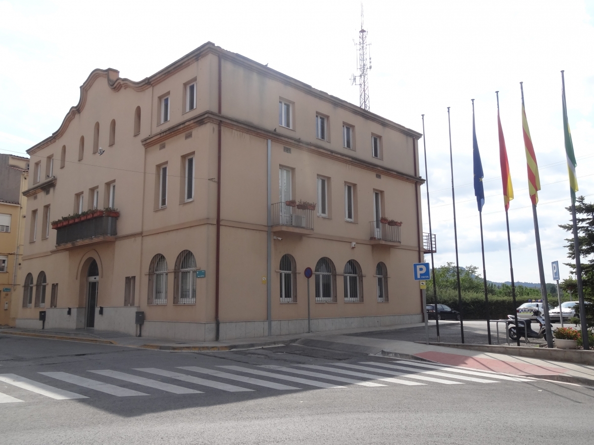 L'edifici de l'Ajuntament de Vilanova