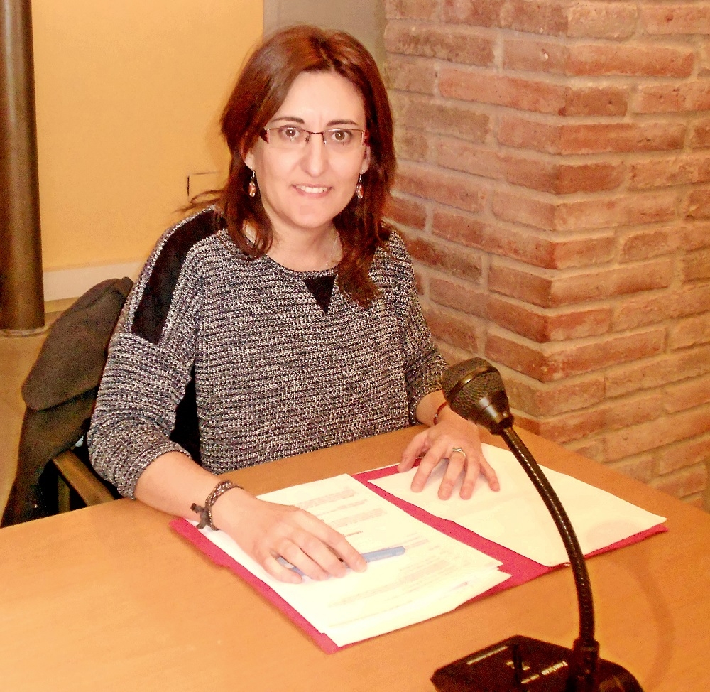 La regidora d'ICV-EUiA a Montbui, Coral Vázquez