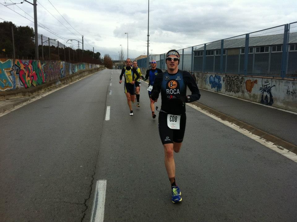 Xavi Roca, a la primera duatló de Rubí