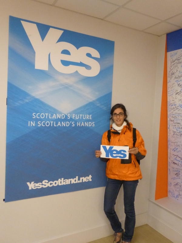Eulàlia Solé visita Escòcia aquests dies
