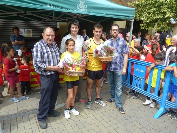 Sergi Carrero i Paula Blasco, guanyadors de la Milla del Barri del Sant Crist