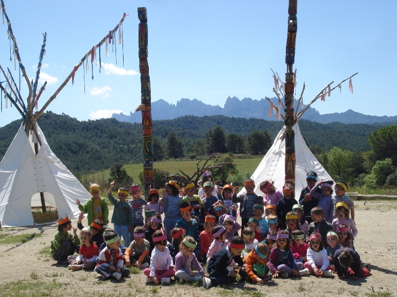 Colònies a l'Escola Pia