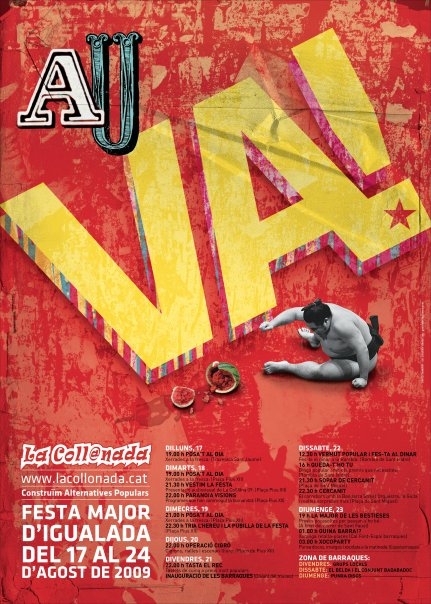 Cartell de la Coll@nada 2009