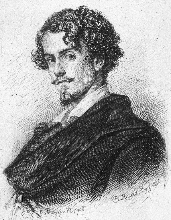 La peça de Fernández s'inspira en l'obra de Gustavo A. Bécquer