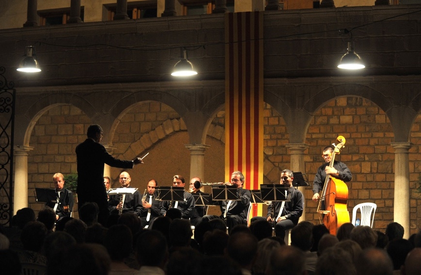 Cobla la Principal del Llobregat. Foto Aj. Igualada