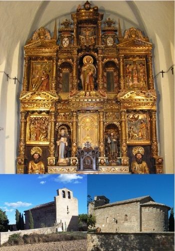 Església de Sant Pere de l'Arç, a Calonge de Segarra