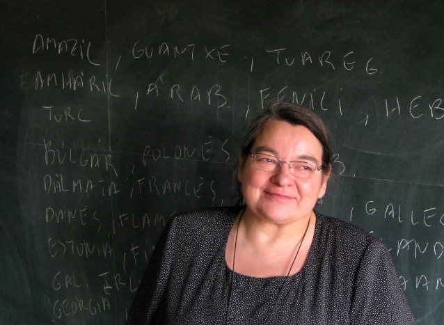 M. Carme Junyent, a la Universitat d'Estiu d'Igualada