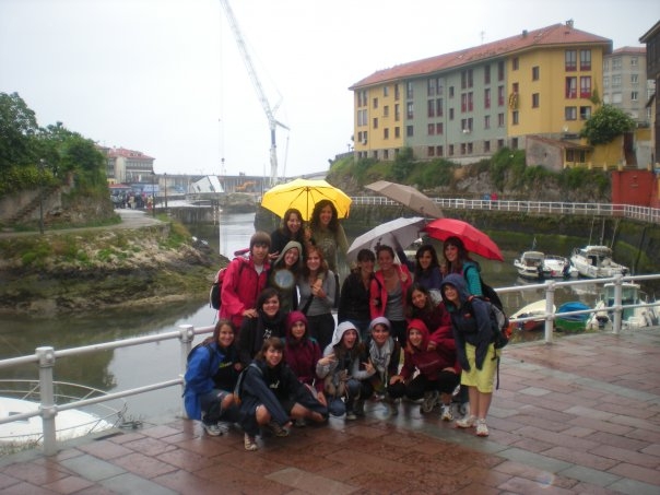 Alumnes de 4art d'ESO de l'institut Joan Mercader