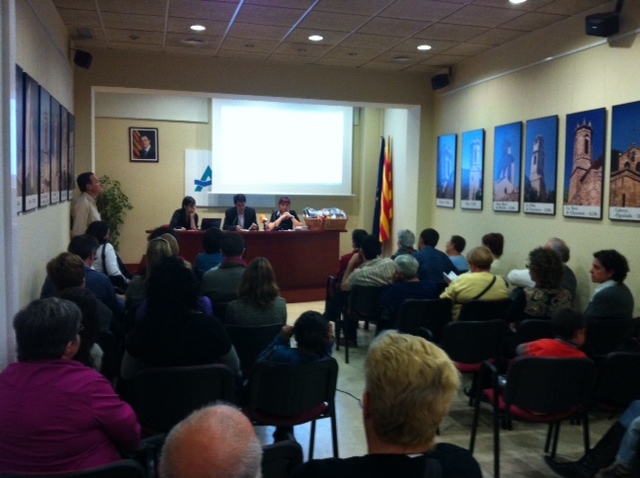 Presentació del llibre al Consell Comarcal