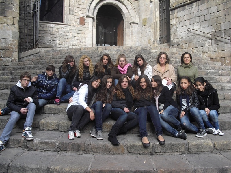 Alumnes del Joan Mercader, a Barcelona