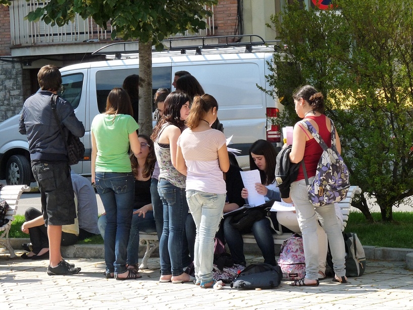 Els alumnes van trobar la prova de castellà 'poc complicada'