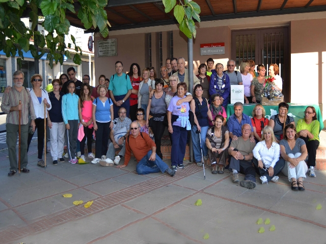 Participants de la caminada