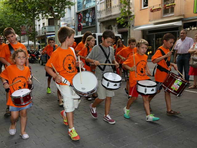 Tabalada, aquest dilluns. Foto: Ajuntament