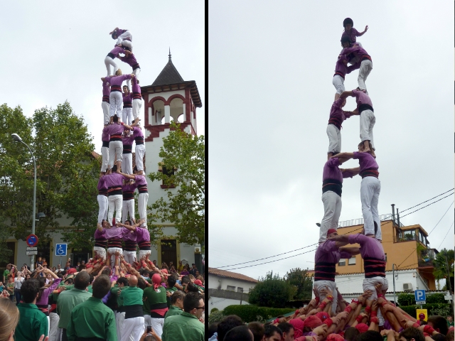 Actuació dels Moixiganguers a Valldoreig