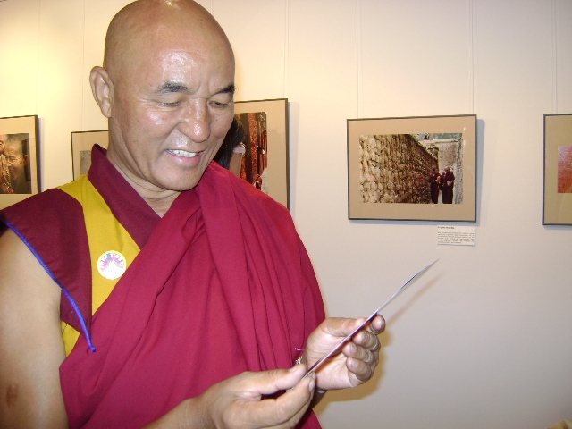 El monjo Thubten Wangchen