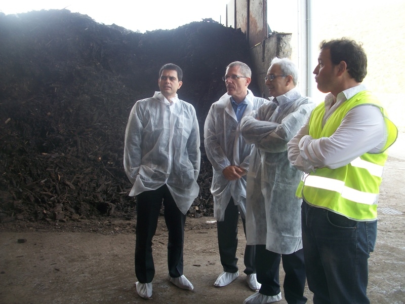 Visita a la planta de compostatge