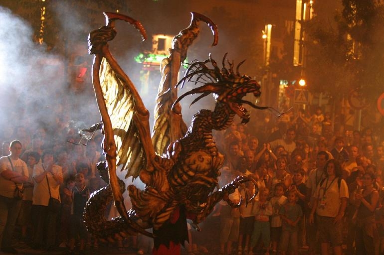 Correfoc a Igualada. Arxiu