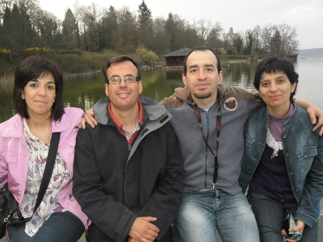 Delegació catalana al seminari entre els quals hi ha Marta Mercadé