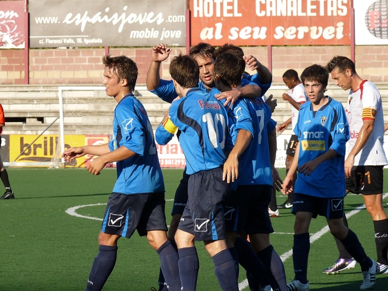 El primer equip del CFI s'endu els primers punts fora de casa