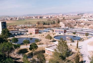 La depuradora de Vilanova del Camí visitada pels alumnes del Garcia Fossas