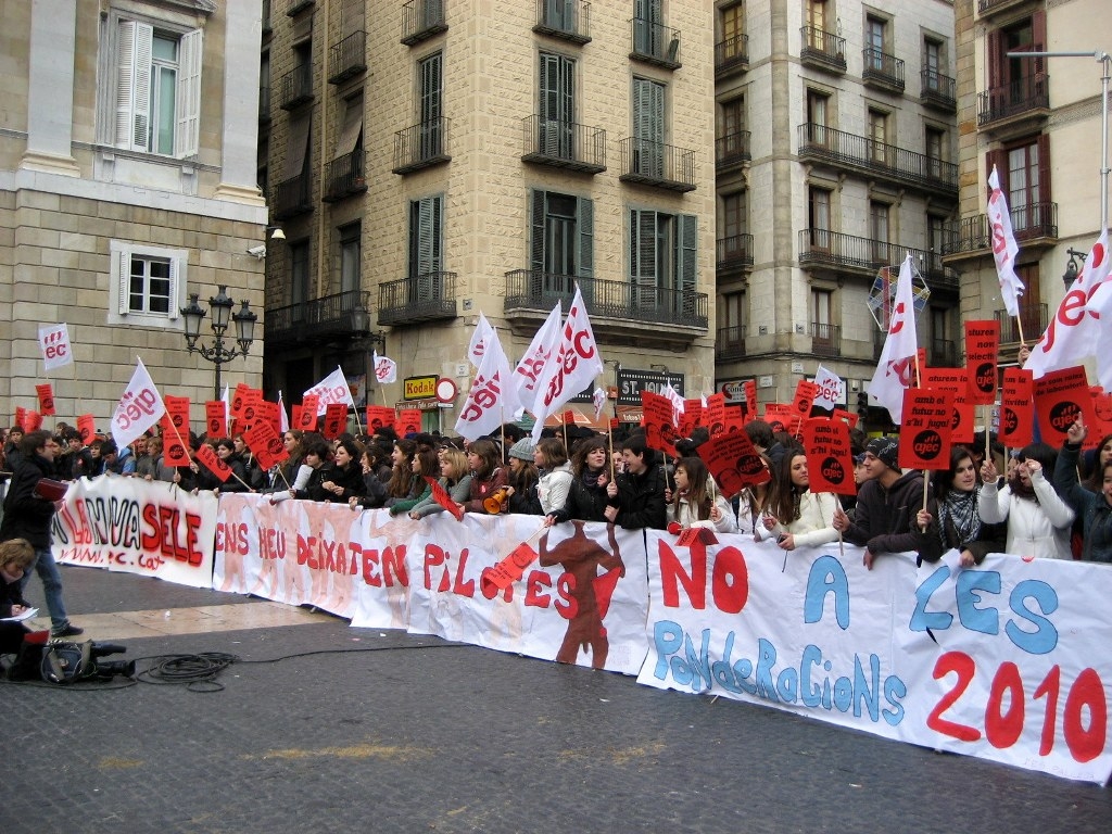 Concentració a la Plaça Sant Jaume