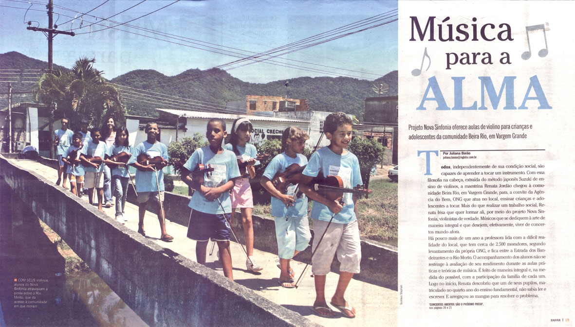 Reportatge al 'Globo Barra'