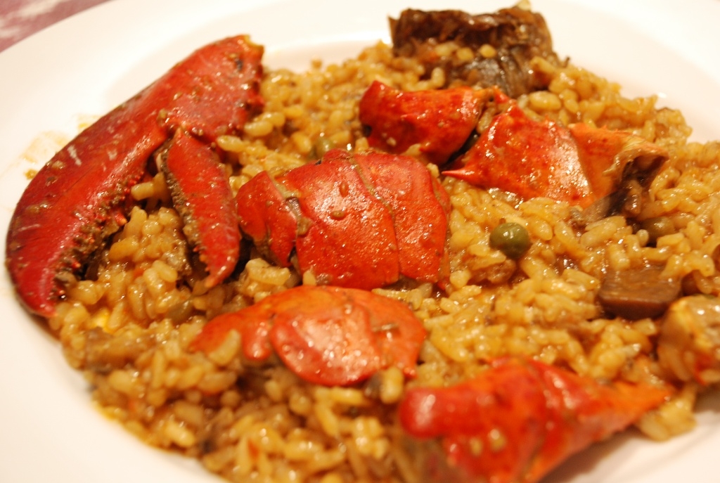 Arròs amb llamàntol
