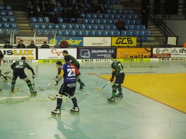 El proinosa Igualda, en un partit anterior. Imatge d'arxiu