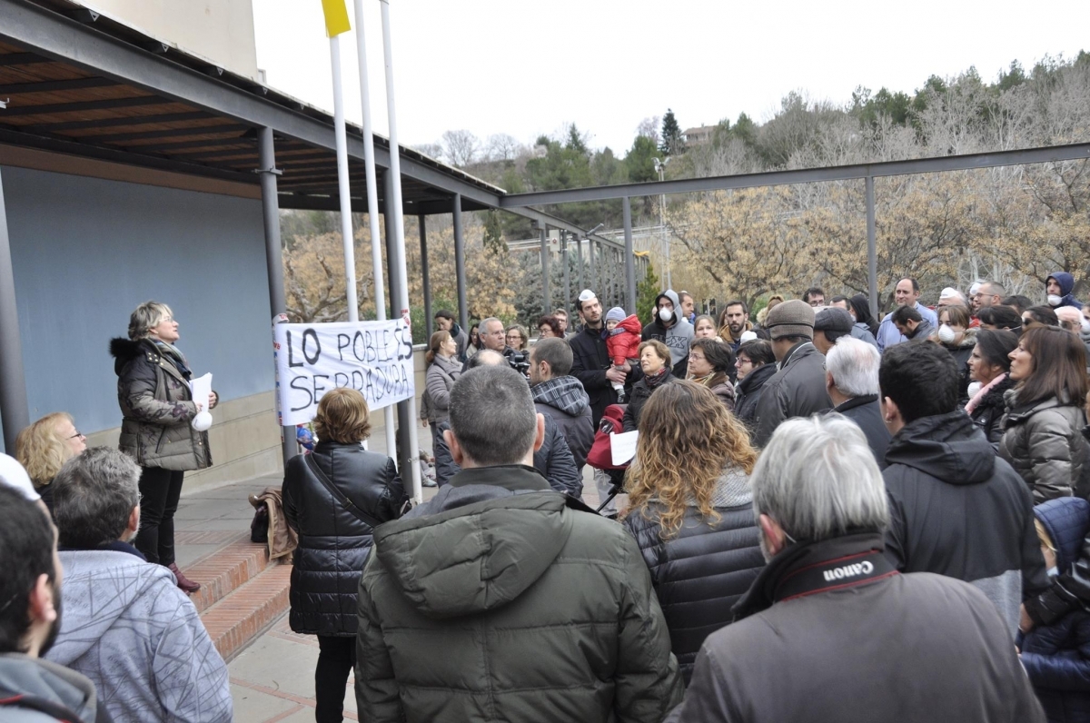 Els veïns, en aquesta manifestació del passat diumenge