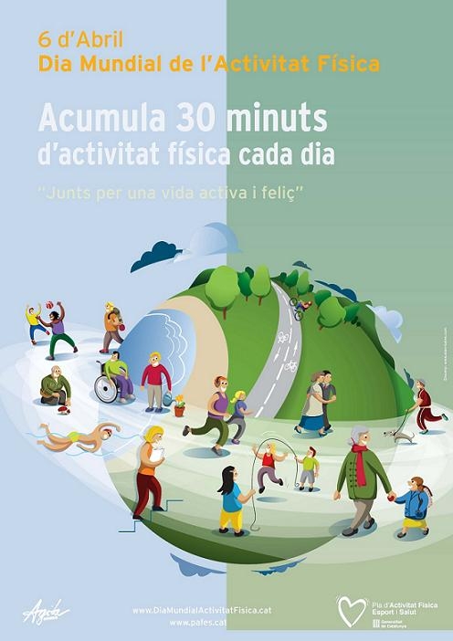 Cartell Dia Mundial de l'Activitat Física