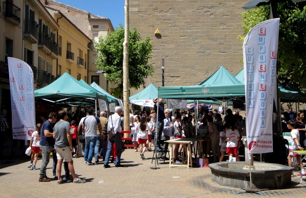 El mercat de l'any passat, a la Plaça Pius XII
