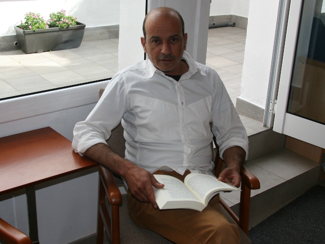 Ignasi Farré a la llibreria Aqualata