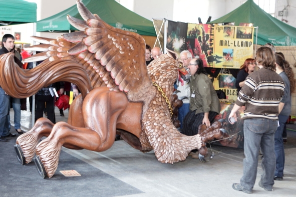 El bestiari del FiraFoc. Foto de Santi Carbonell