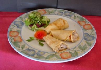 Creps amb xampinyons